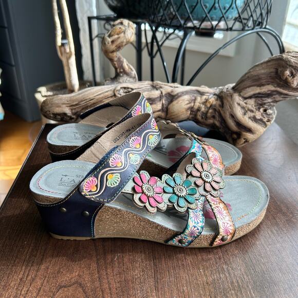 L'Artiste Delight Wedge Sandal 41 - Picture 1 of 9
